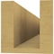 Ekena Millwork 4in. W x 4in. H x 24in. L Pescadero Woodgrain TimberThane Rafter Tail, Primed Tan RFTUR04X04X24PECRCPR - alternate 6
